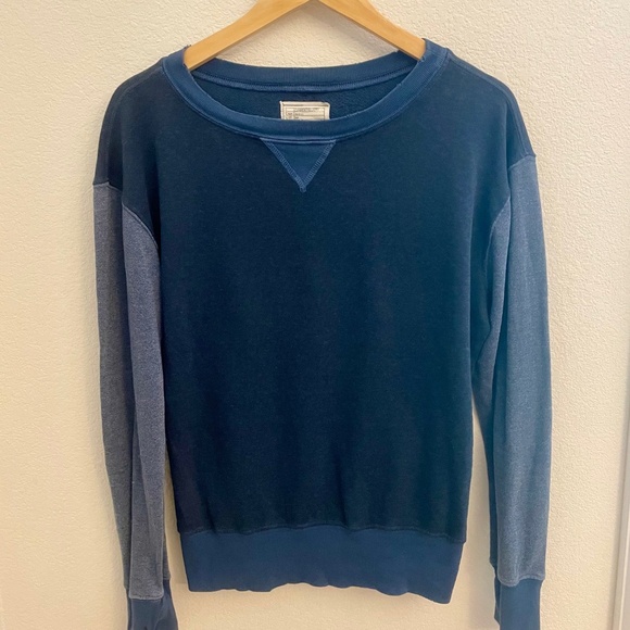 CURRENT/ELLIOTT The Cozy Stadium Relaxed Sweatshirt - Picture 1 of 8